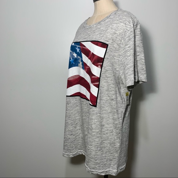 NWOT Large Graphic Patriotic American Flag T Shirt - Picture 4 of 6
